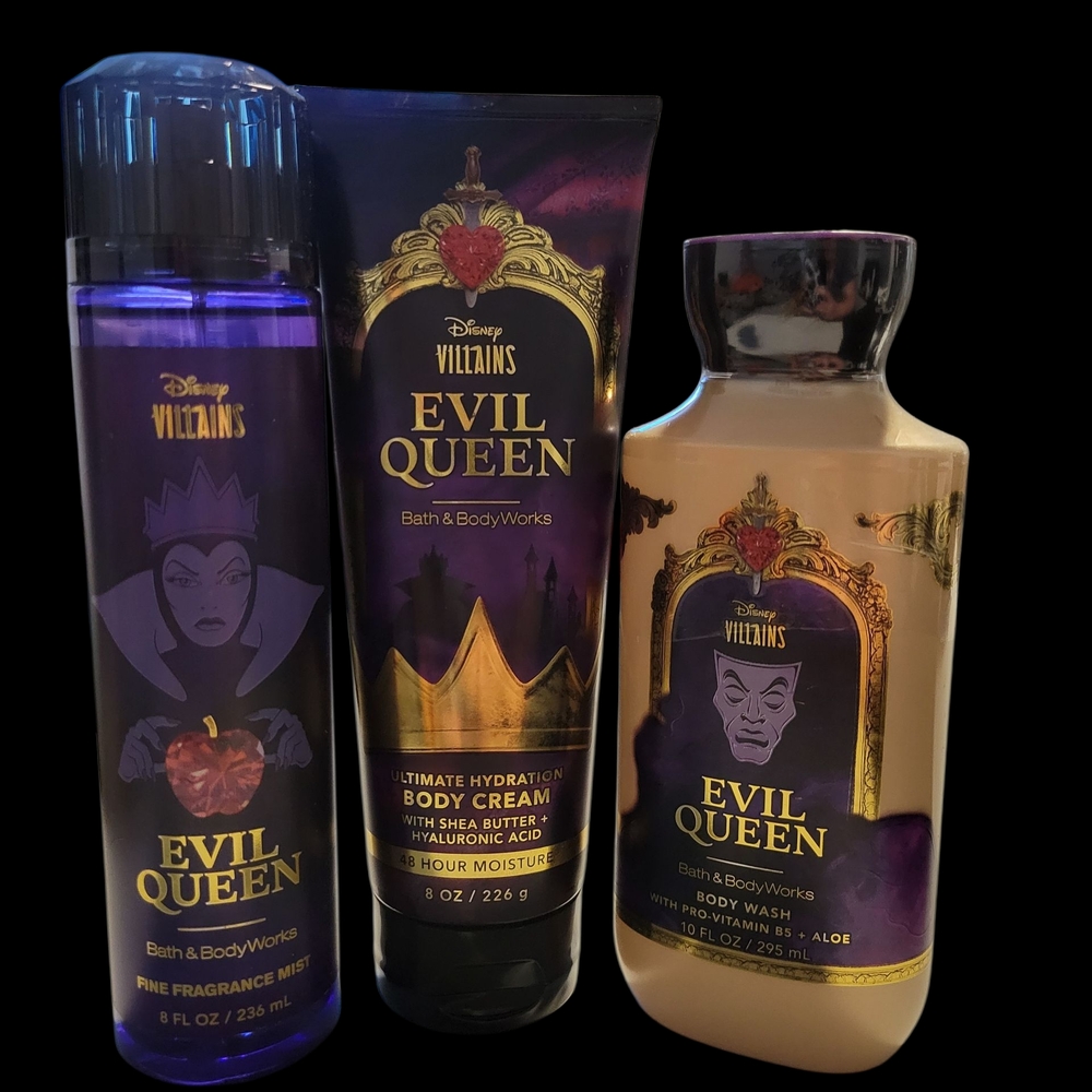3pc Bath & Body Disney Evil Queen Collection - NEW!!!